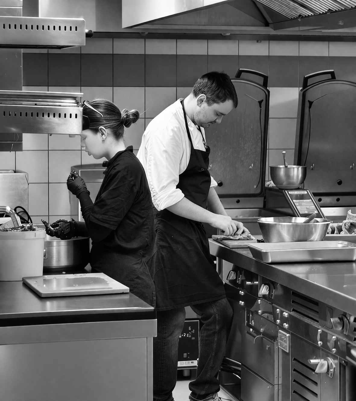 L'équipe du restaurant